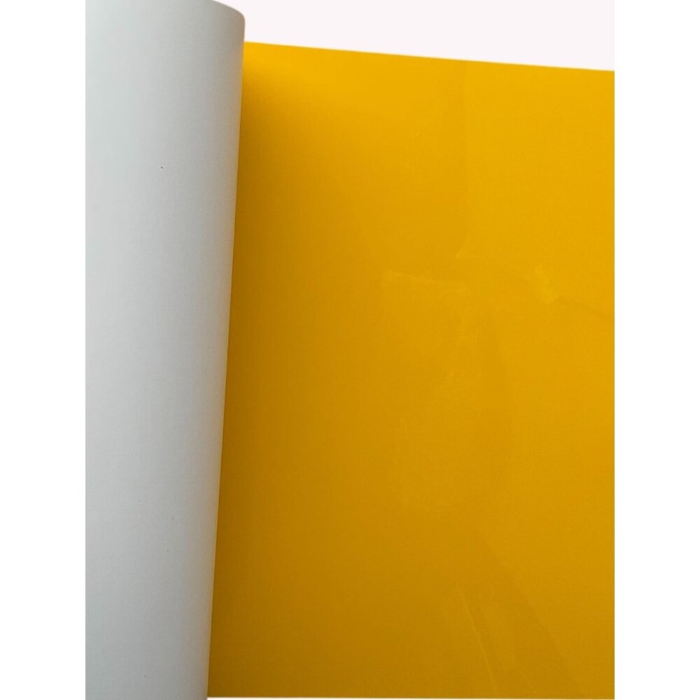 ThermoFlex Plus HTV 12" x 85' Roll - Medium yellow- Professional Grade Heat Tran